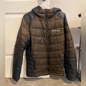 columbia men’s thermal puffer coat
